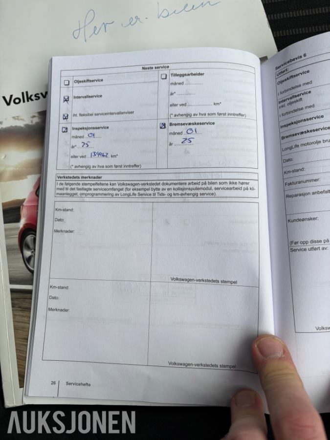 2011 Volkswagen Polo 1.6 90hk automat s+v dekk 152300km