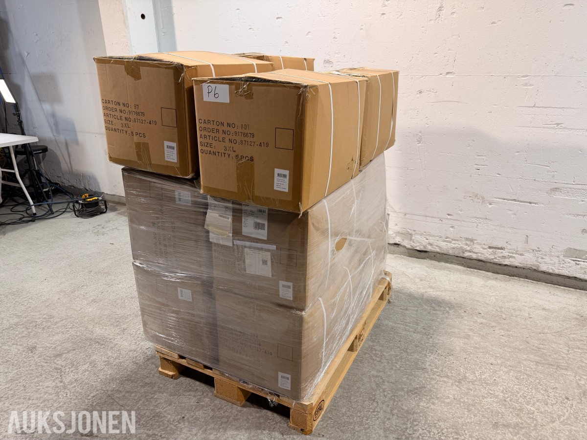 Ca 58 stk Univern ProTec 2.0 vinterkjeledresser i størrelse 3XL