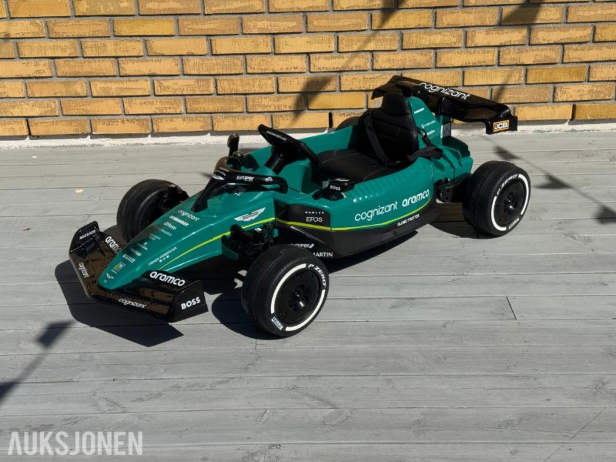2024 F1 Aston Martin Elbil for barn Firehjulsdrift