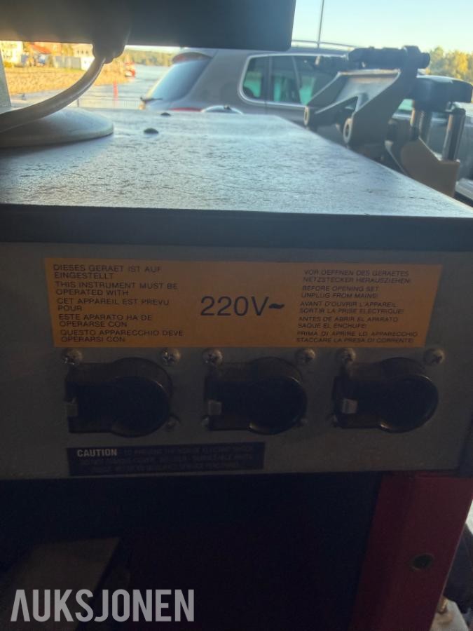 2015 Hunter S511 console - profesjonelt hjulstillingsutstyr / verkstedutstyr