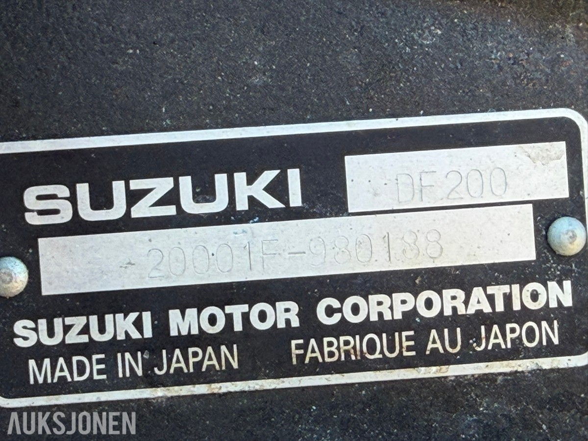 2008 Suzuki DF200 200 HK påhengsmotor - Rep objekt