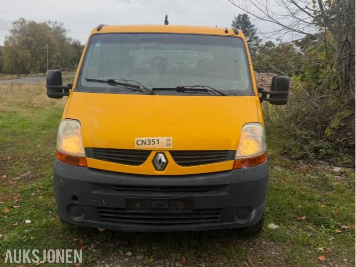 2010 RENAULT MASTER 35 2.5 DCI 120HK PICKUP HENGERFESTE