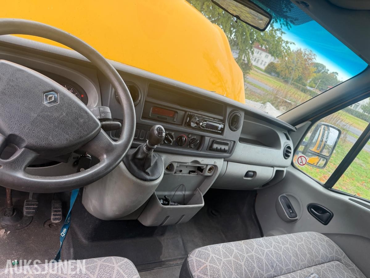 2010 RENAULT MASTER 35 2.5 DCI 120HK PICKUP HENGERFESTE