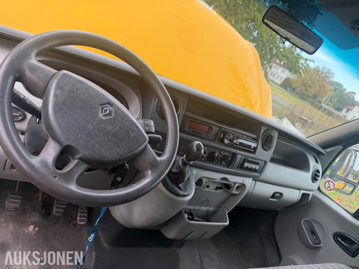 2010 RENAULT MASTER 35 2.5 DCI 120HK PICKUP HENGERFESTE