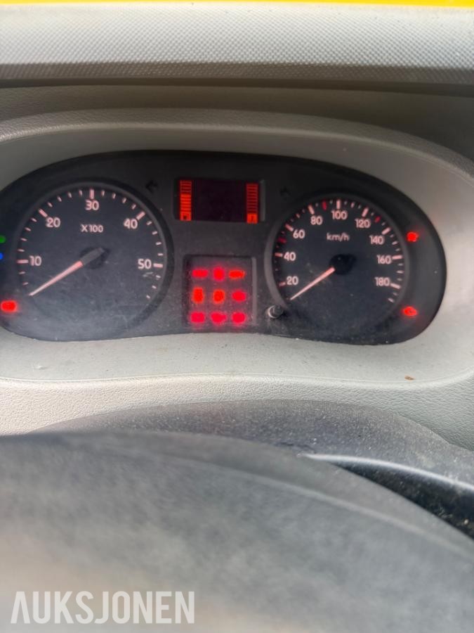 2010 RENAULT MASTER 35 2.5 DCI 120HK PICKUP HENGERFESTE