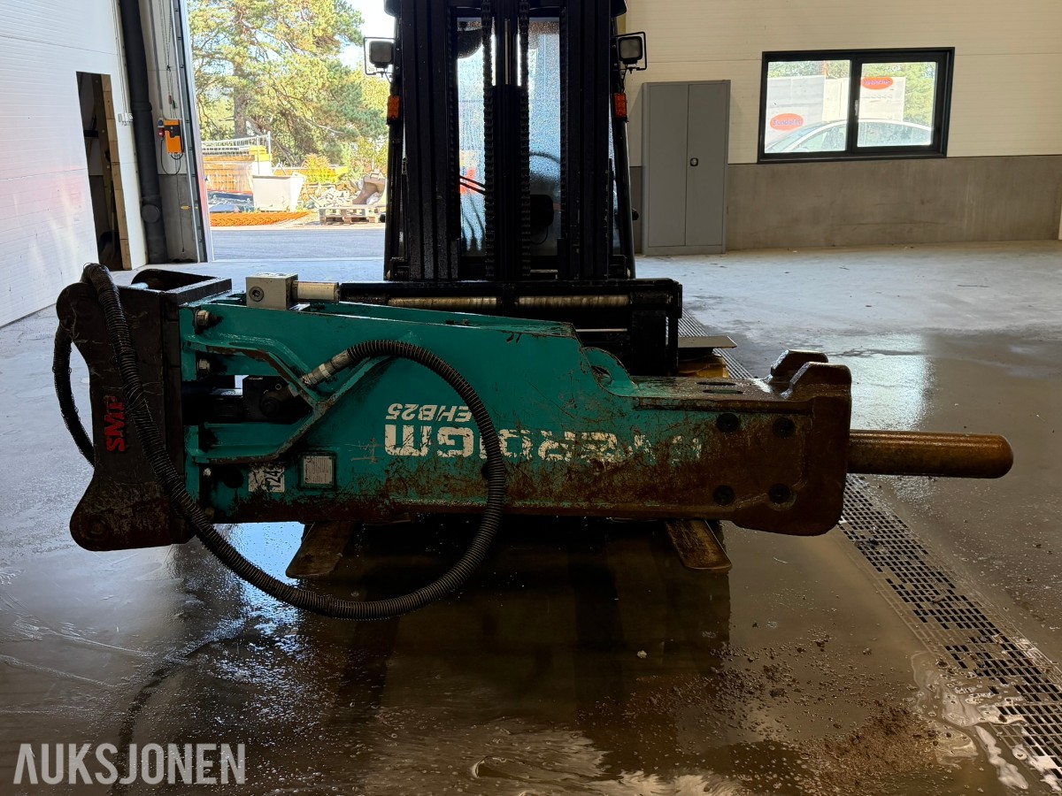 2020 Everdigm EHB25 Hydraulisk Pigghammer med SMP S70 feste