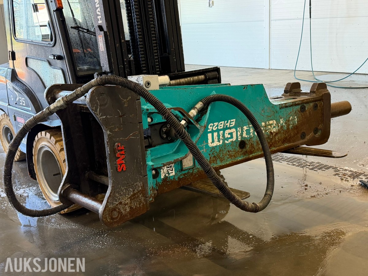 2020 Everdigm EHB25 Hydraulisk Pigghammer med SMP S70 feste