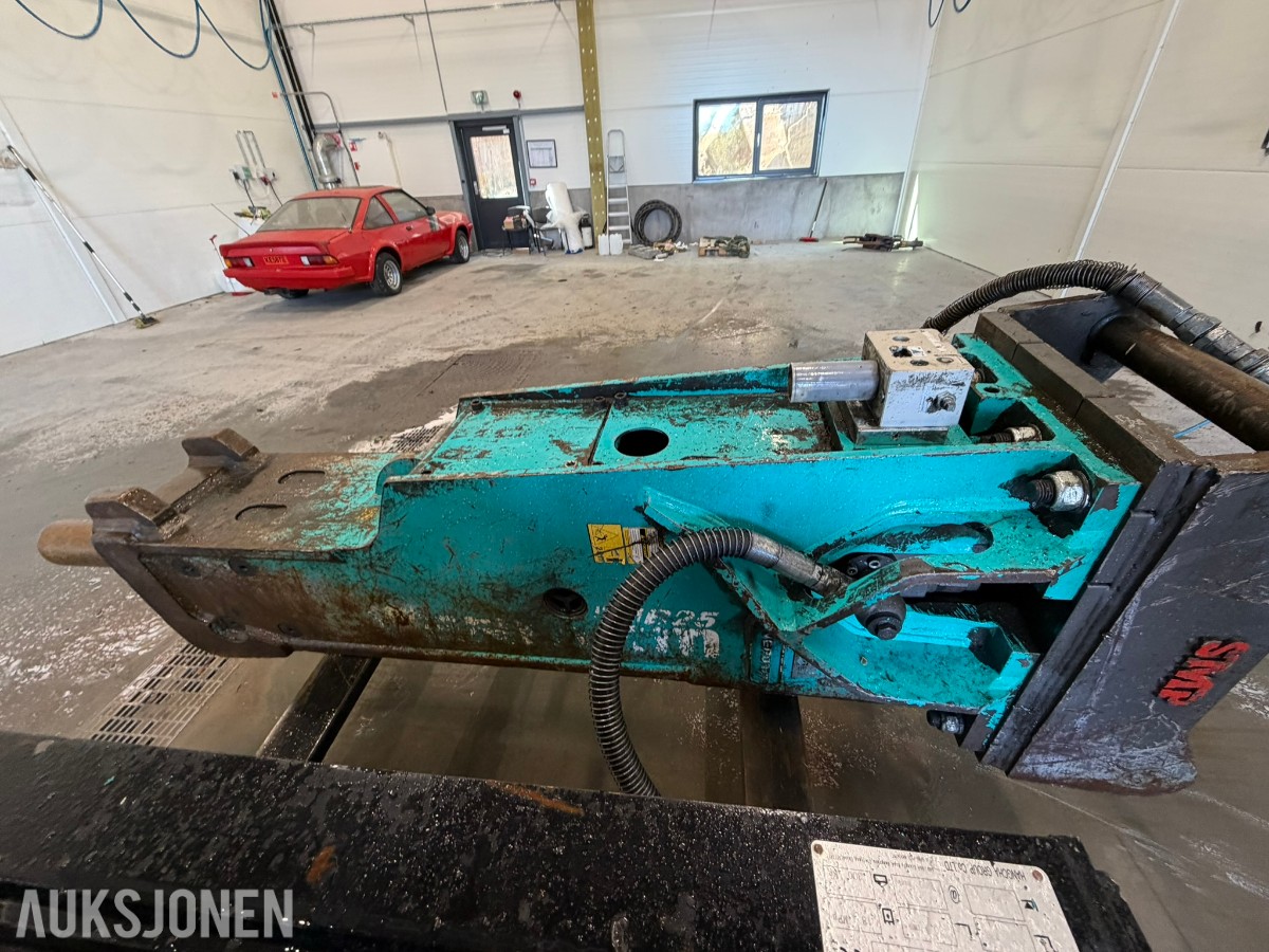 2020 Everdigm EHB25 Hydraulisk Pigghammer med SMP S70 feste