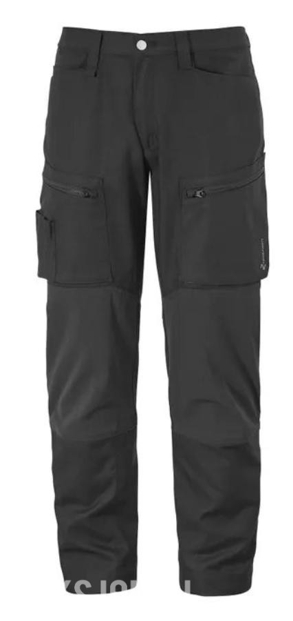 12 STK BUKSE DALEN M/STRETCH SVART STR. 62 9550-04-62