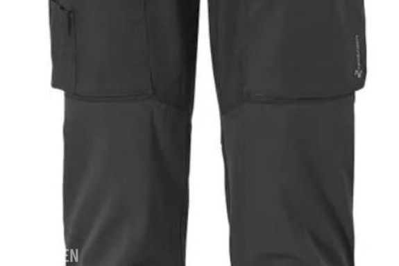 12 STK BUKSE DALEN M/STRETCH SVART STR. 62 9550-04-62