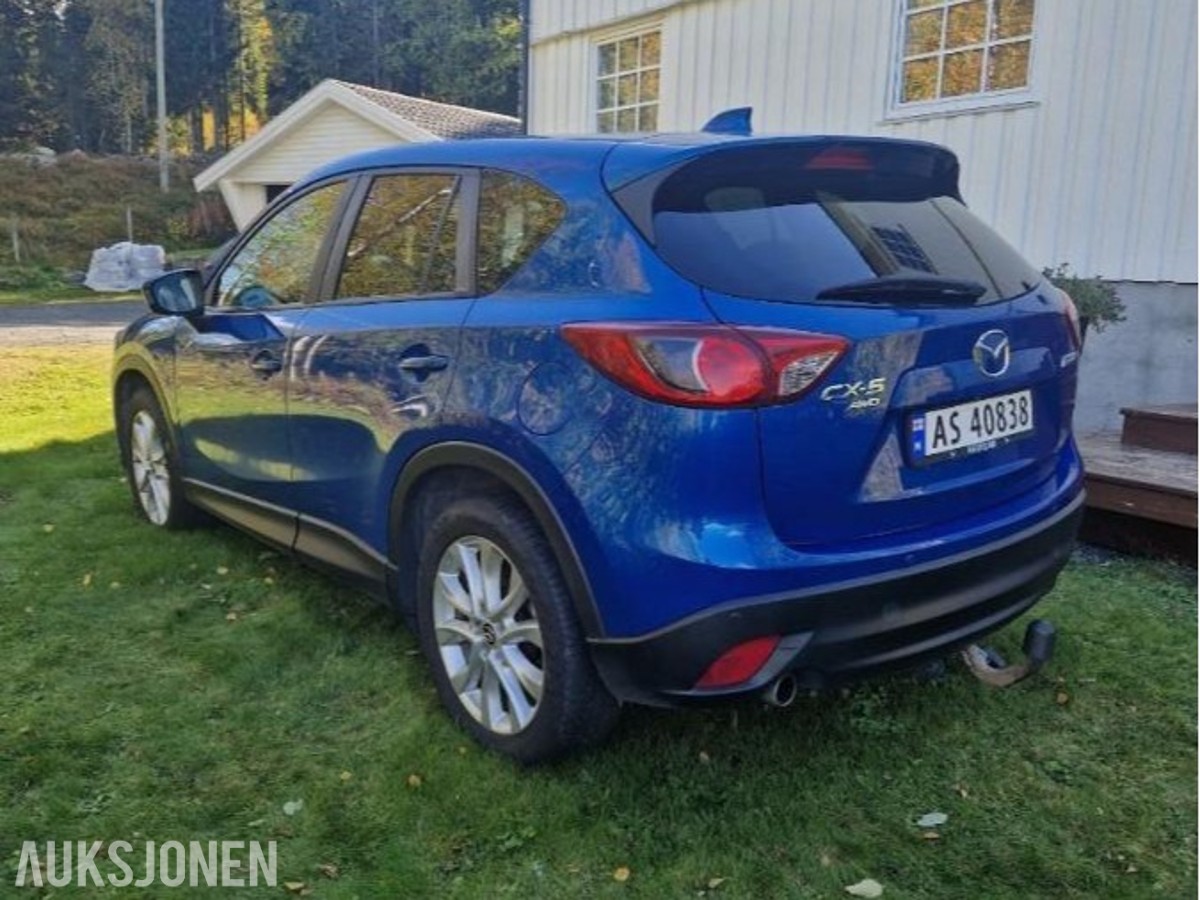 2012 MAZDA CX-5 2.0 BENSIN 160HK 4WD HENGERFESTE, RYGGEKAMERA