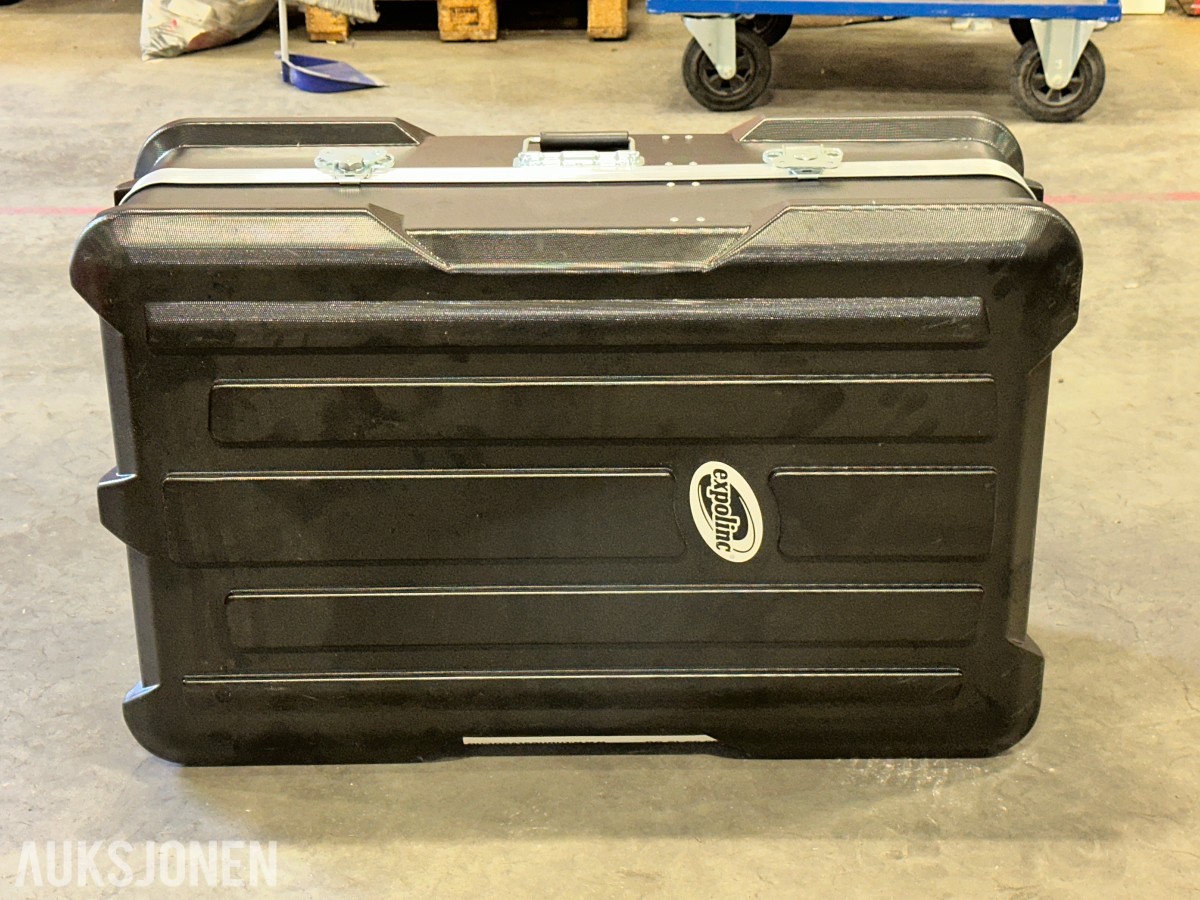 Expolinc Case & Counter messedisk med brosjyrestativ