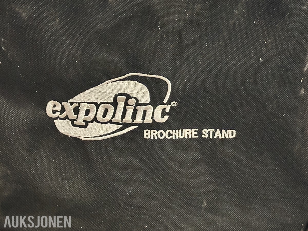 Expolinc Case & Counter messedisk med brosjyrestativ