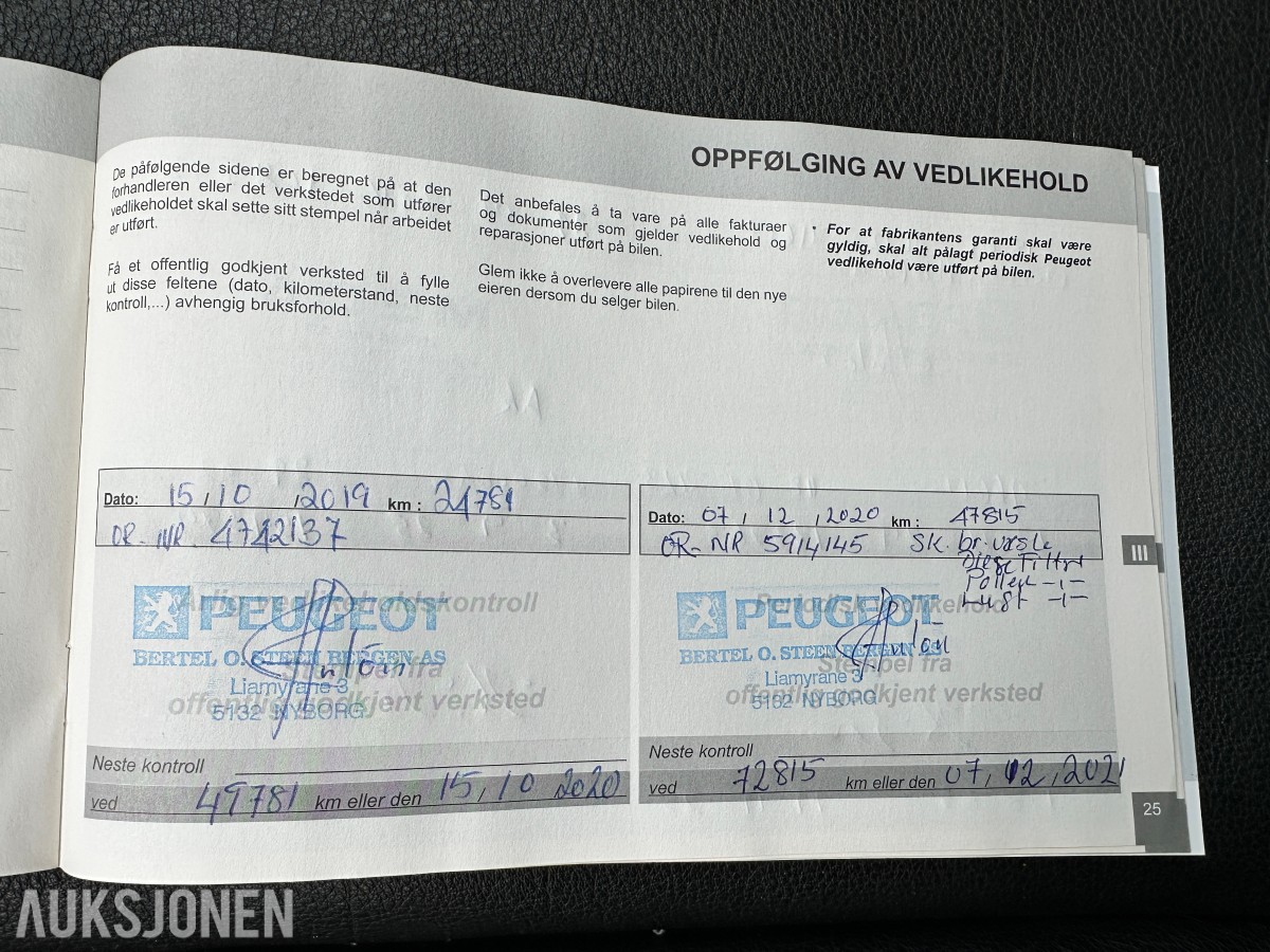 2018 Peugeot PARTNER 1.6-99 D | Hengerfeste | Innredning - Rep objekt, 175808km