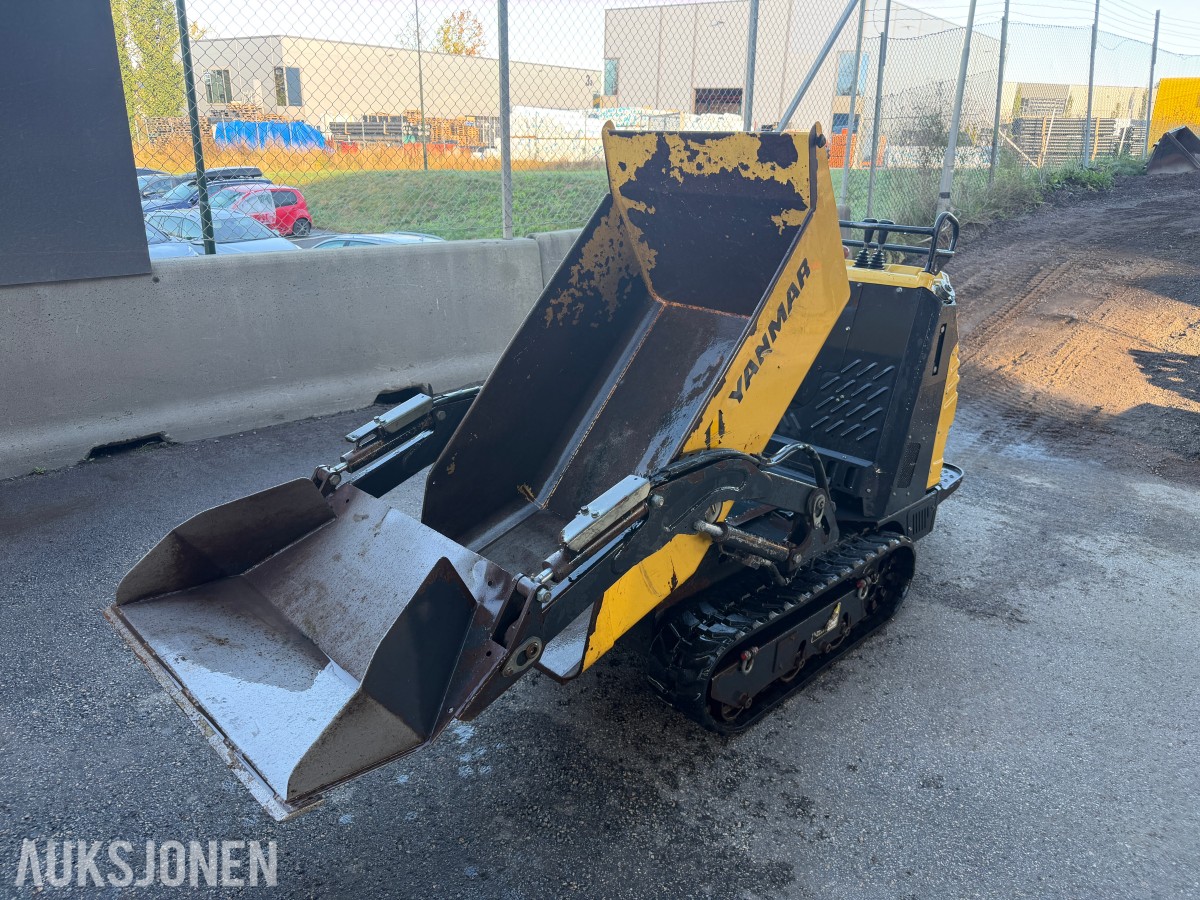 Yanmar 2020 Yanmar C08-A minidumper - beltegående med gummibelter 