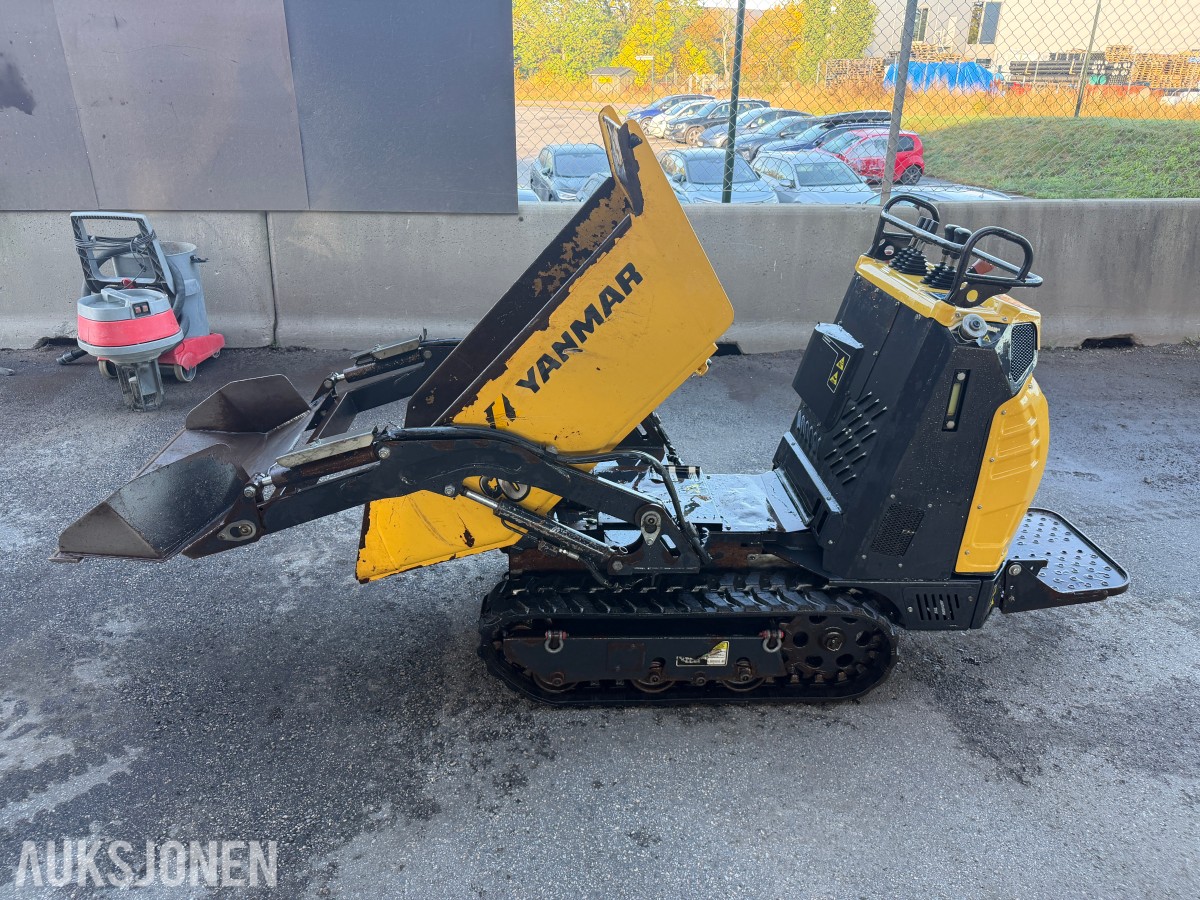 Yanmar 2020 Yanmar C08-A minidumper - beltegående med gummibelter 