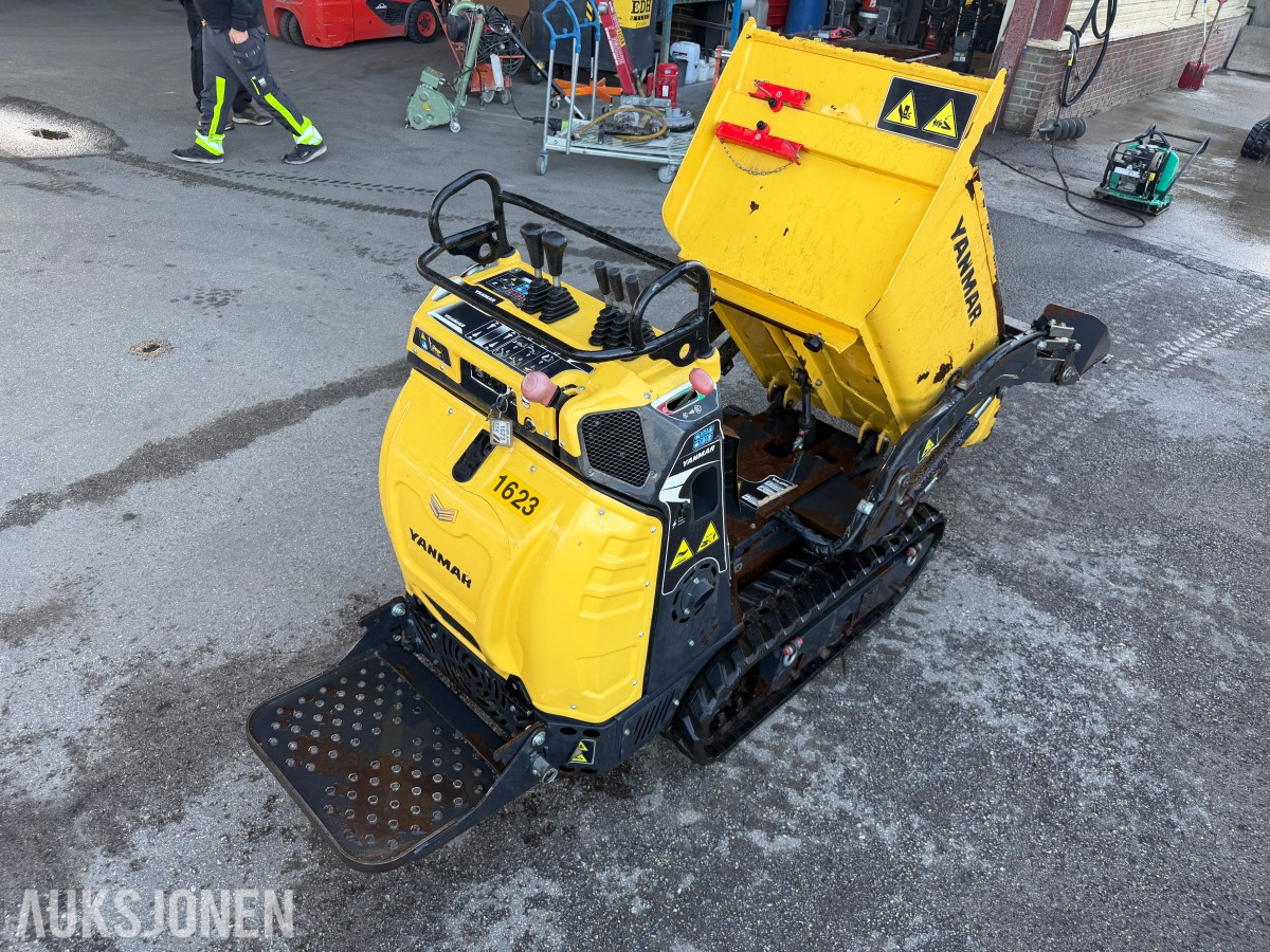 Yanmar 2020 Yanmar C08-A minidumper - beltegående med gummibelter 