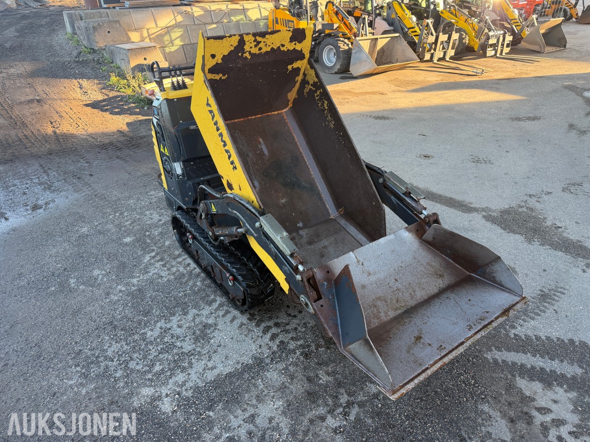 Yanmar 2020 Yanmar C08-A minidumper - beltegående med gummibelter 