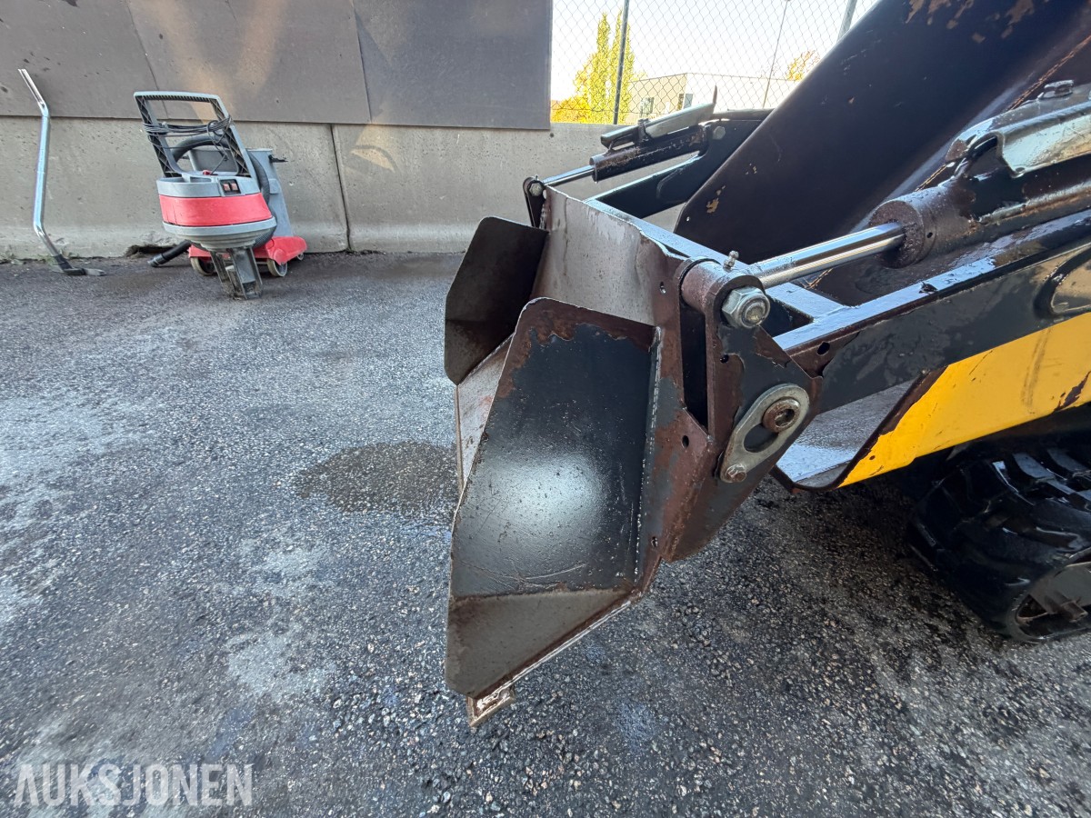 Yanmar 2020 Yanmar C08-A minidumper - beltegående med gummibelter 
