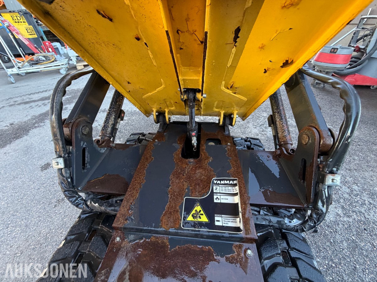 Yanmar 2020 Yanmar C08-A minidumper - beltegående med gummibelter 