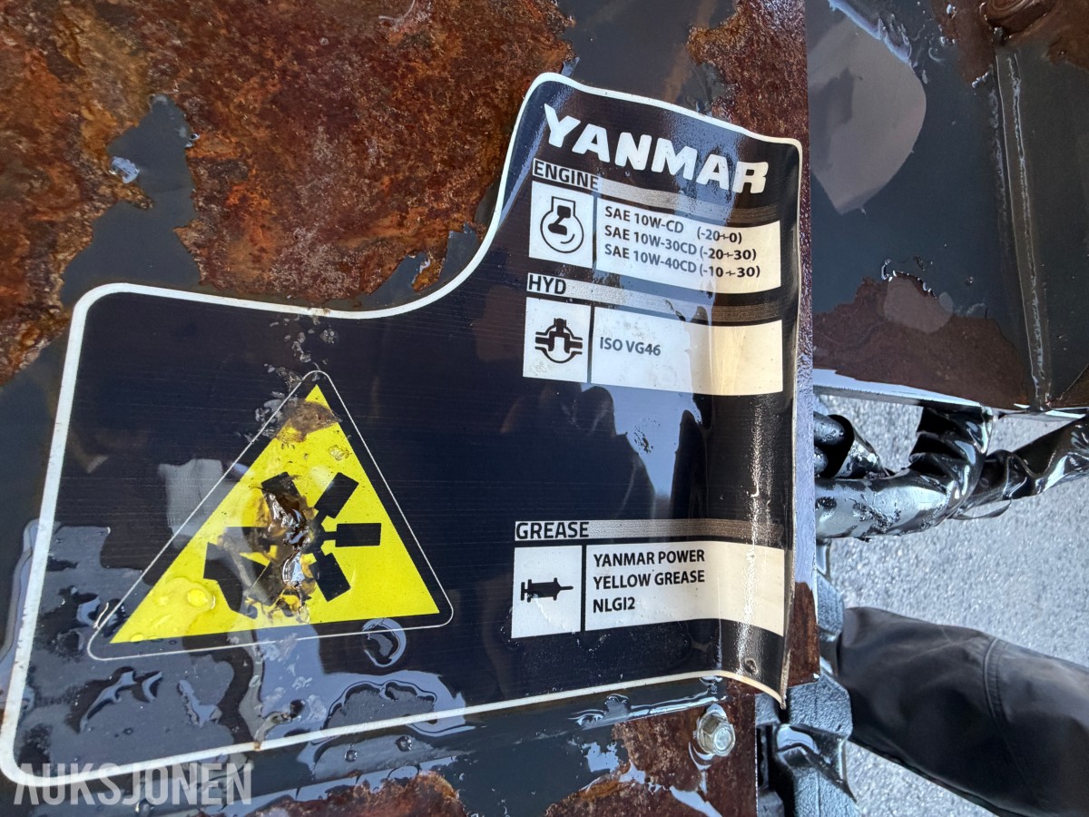 Yanmar 2020 Yanmar C08-A minidumper - beltegående med gummibelter 
