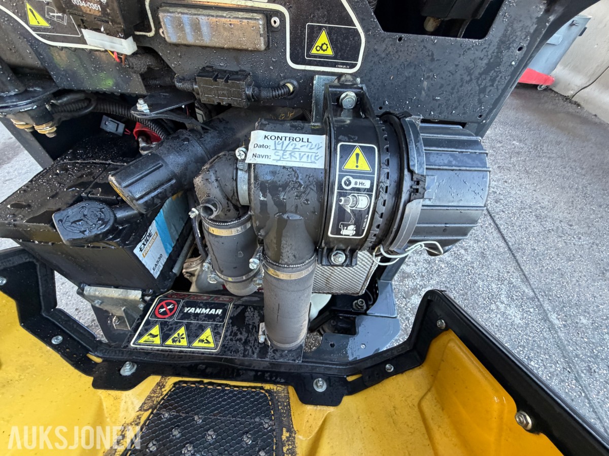 Yanmar 2020 Yanmar C08-A minidumper - beltegående med gummibelter 