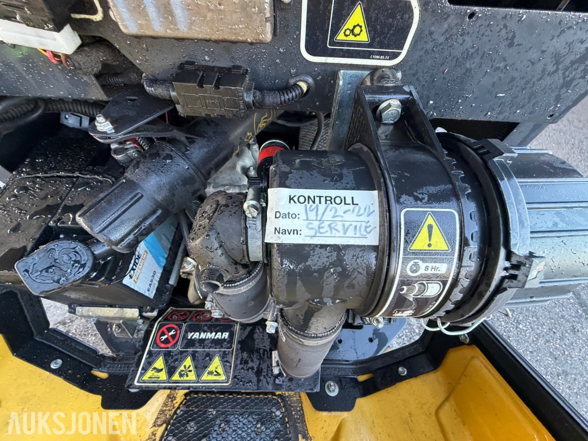 Yanmar 2020 Yanmar C08-A minidumper - beltegående med gummibelter 