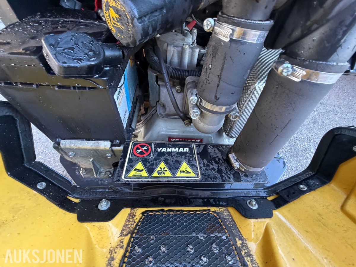 Yanmar 2020 Yanmar C08-A minidumper - beltegående med gummibelter 
