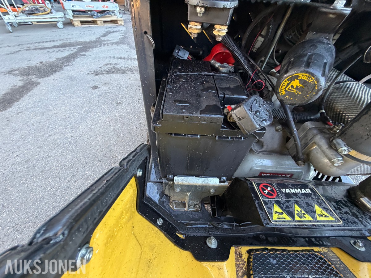 Yanmar 2020 Yanmar C08-A minidumper - beltegående med gummibelter 