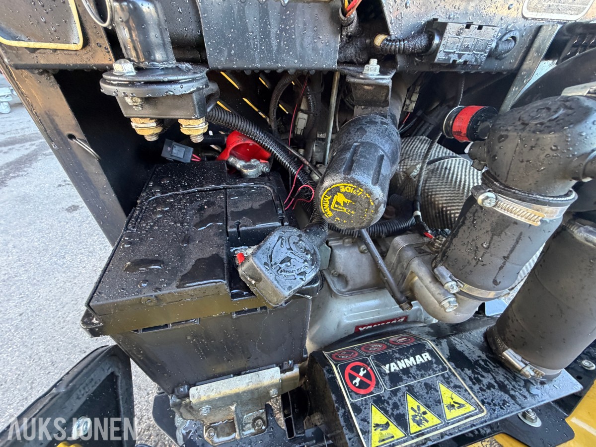 Yanmar 2020 Yanmar C08-A minidumper - beltegående med gummibelter 