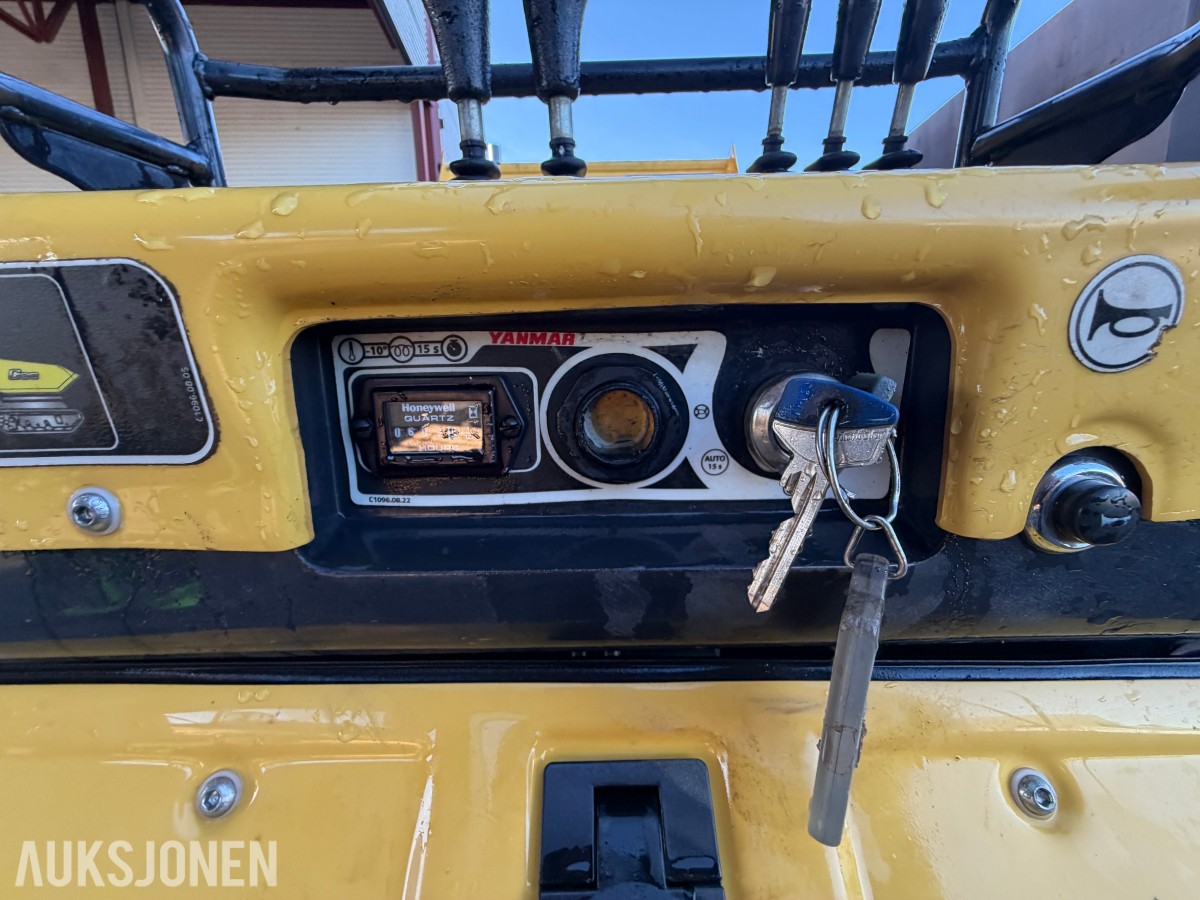 Yanmar 2020 Yanmar C08-A minidumper - beltegående med gummibelter 