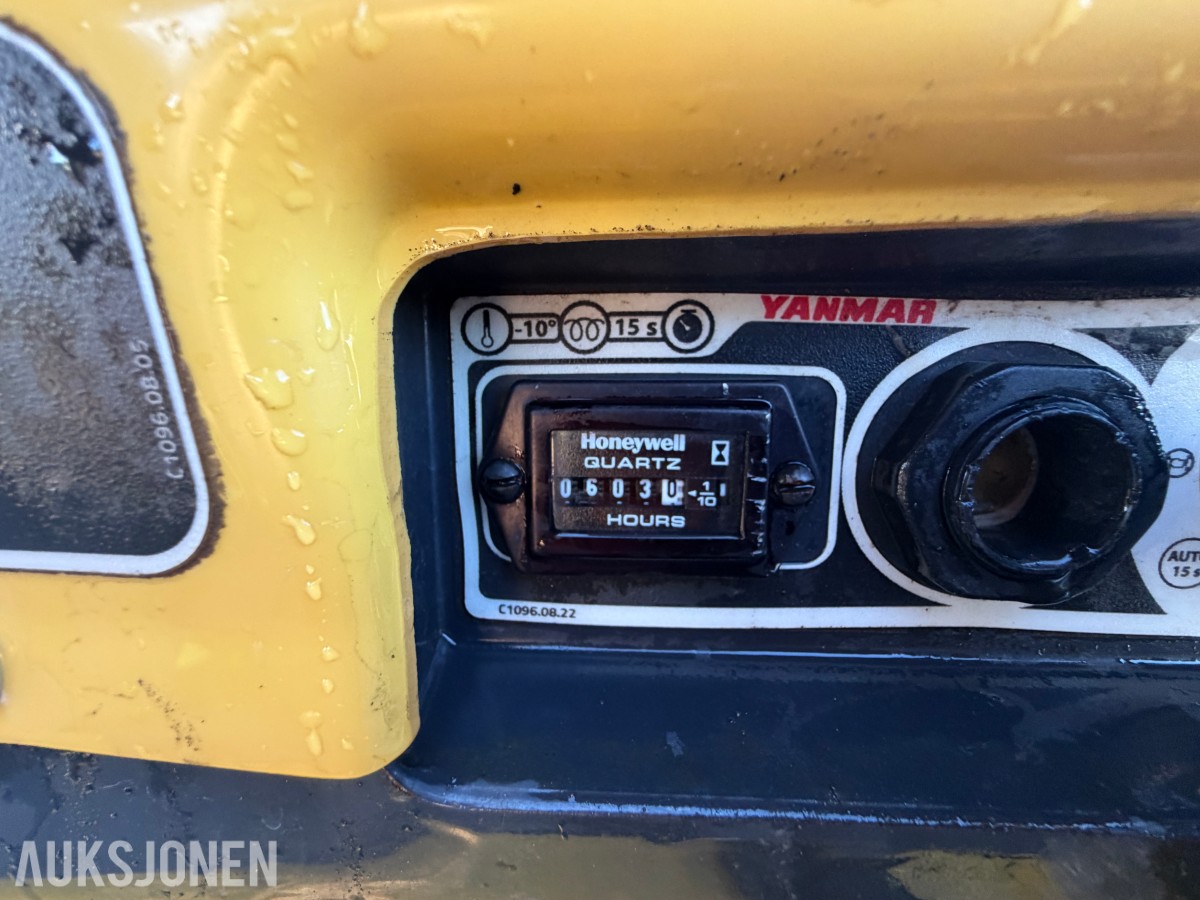 Yanmar 2020 Yanmar C08-A minidumper - beltegående med gummibelter 