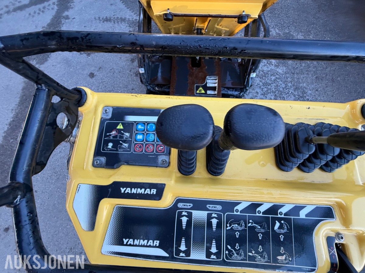 Yanmar 2020 Yanmar C08-A minidumper - beltegående med gummibelter 