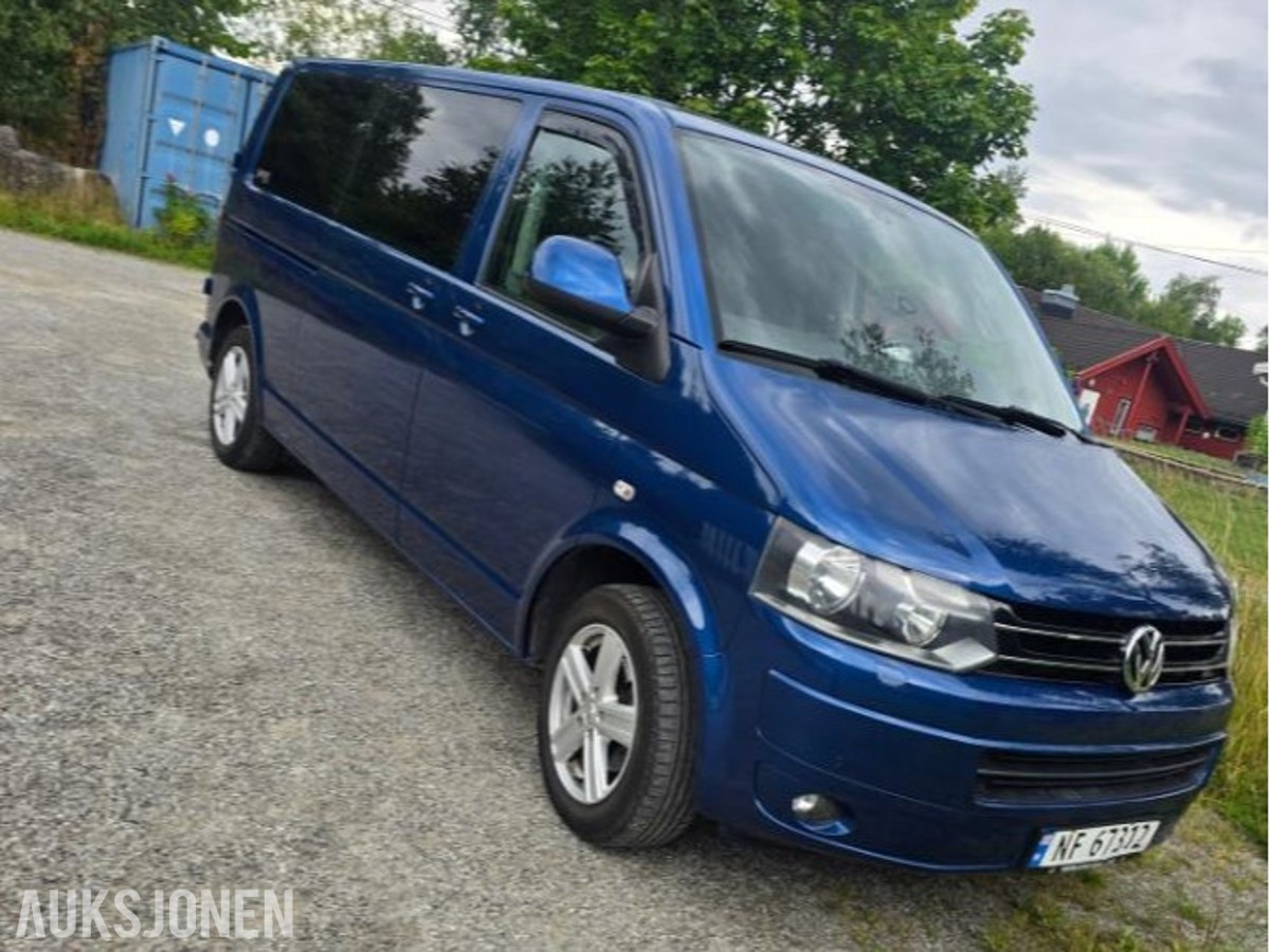 2014 VOLKSWAGEN CARAVELLE 2.0 TDI 140HK AUTOMAT 7-SETER HENGERFESTE EU-OK 04.28