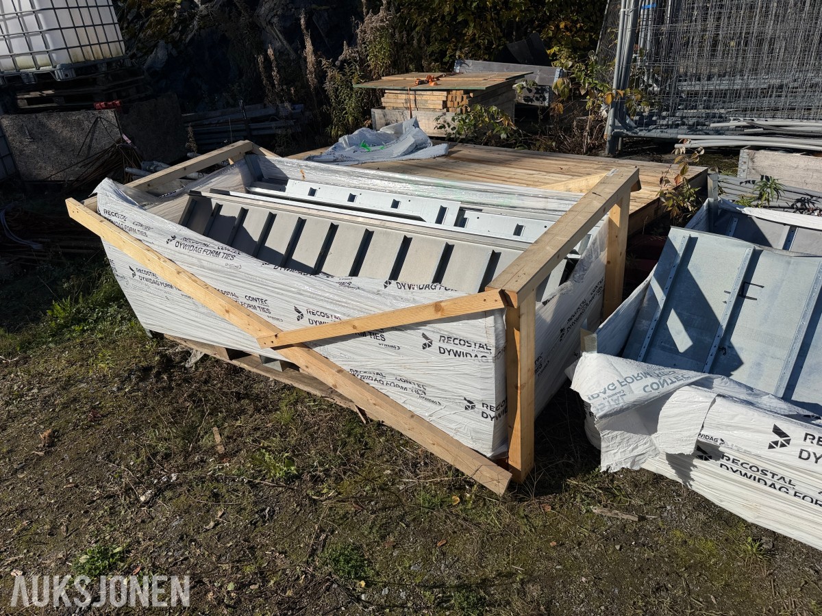 DYWIDAG RECOSTAL forskalingselementer / kantforskalingselementer