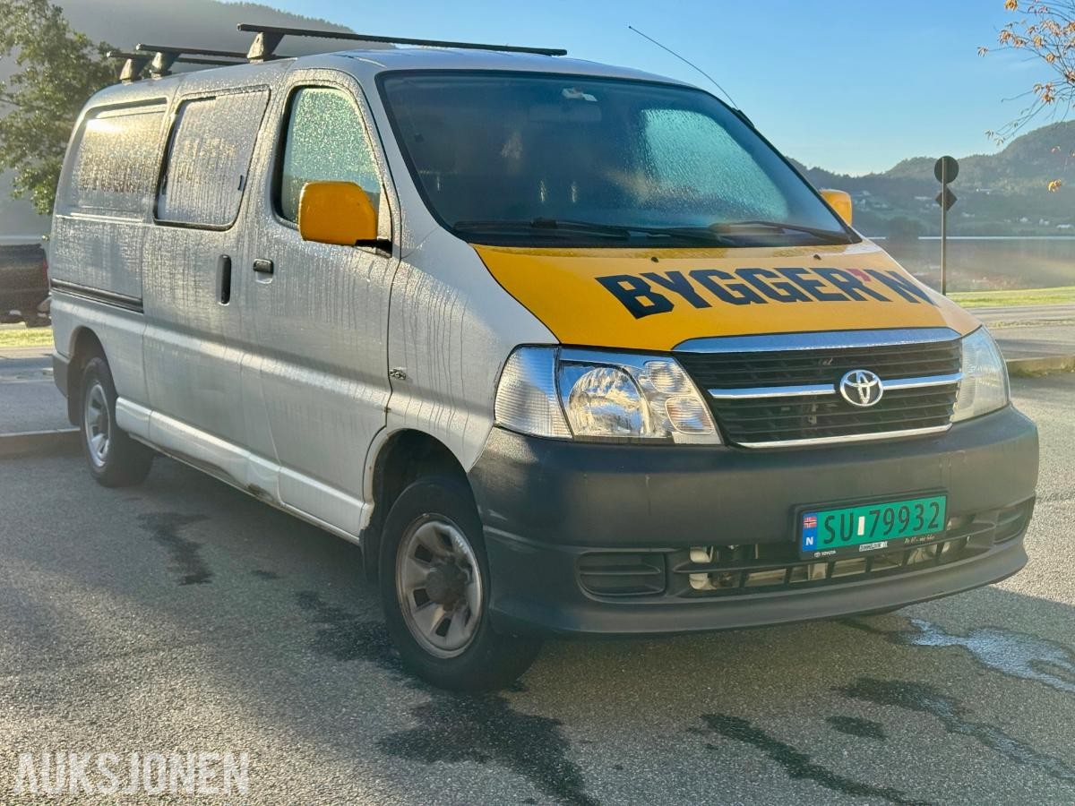 2009 Toyota Hiace 2.5 D-4D 4WD – EU-godkjent til 12/2026 - Km: 158000