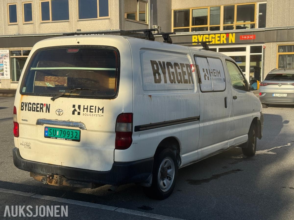 2009 Toyota Hiace 2.5 D-4D 4WD – EU-godkjent til 12/2026 - Km: 158000