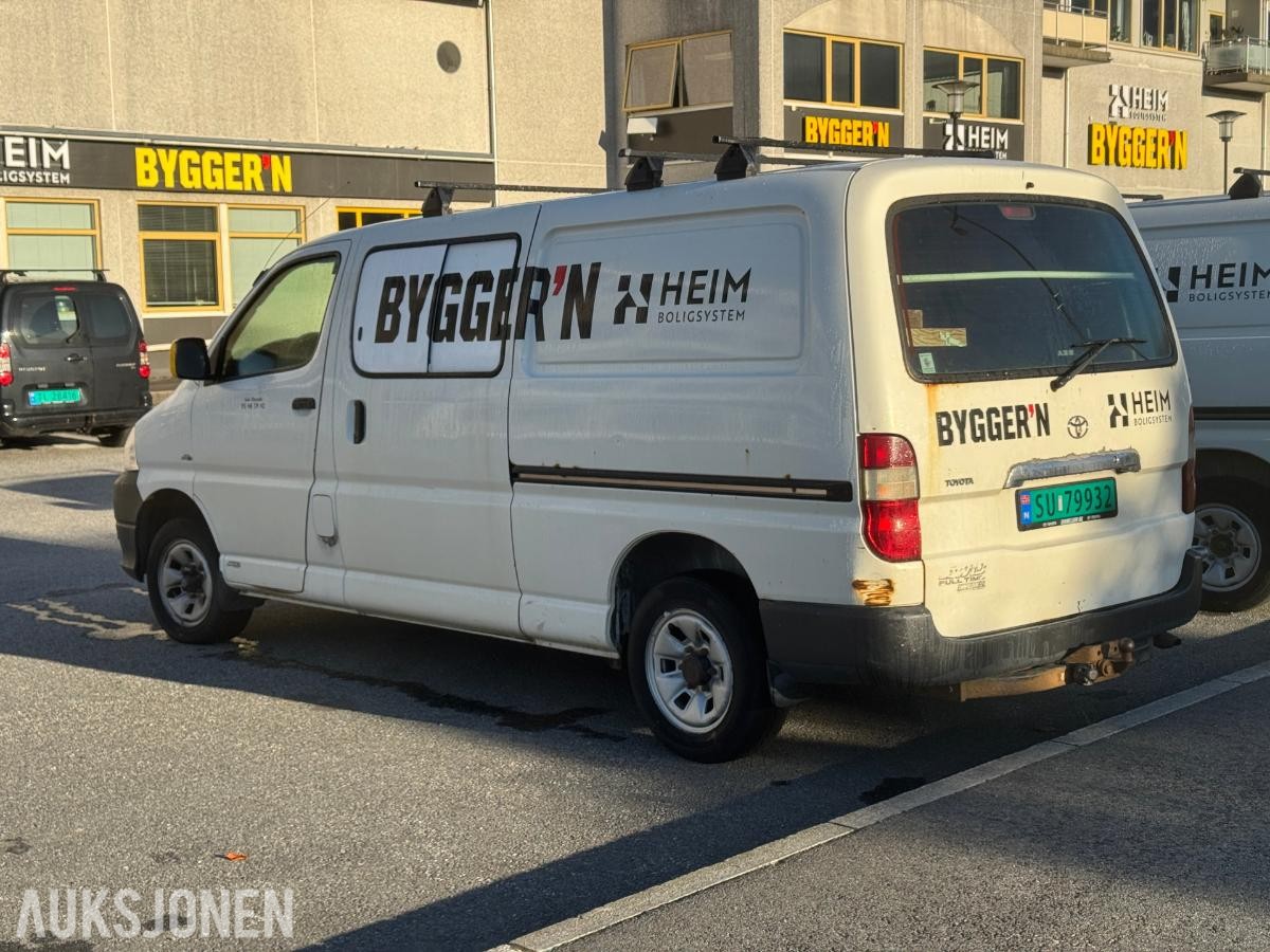 2009 Toyota Hiace 2.5 D-4D 4WD – EU-godkjent til 12/2026 - Km: 158000