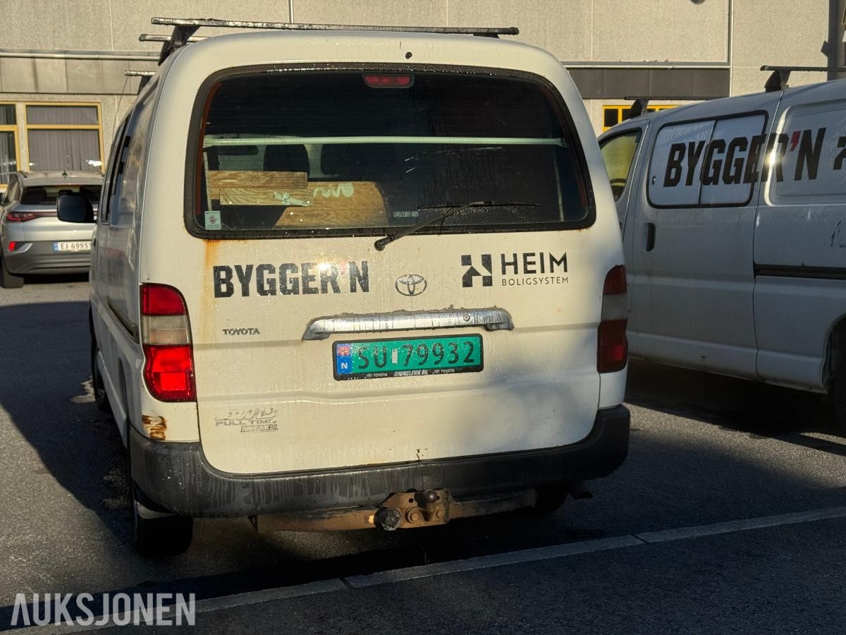 2009 Toyota Hiace 2.5 D-4D 4WD – EU-godkjent til 12/2026 - Km: 158000