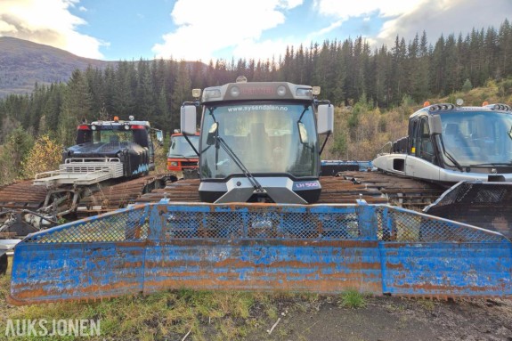 1995 Leitner LH 500 tråkkemaskin - fres - frontskjær - aluminiumsbelter - omkring 6000 timer