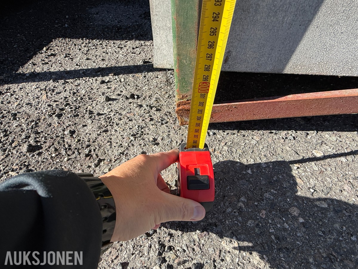 Reolsystem for lange lengder/materialer