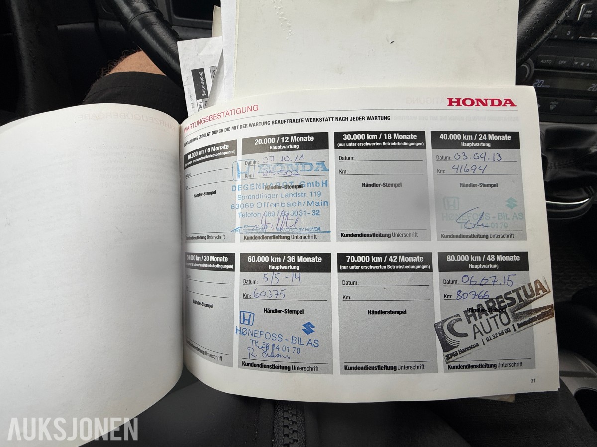 2010 Honda CR-V 2.2-150 D 4WD / H.feste / S+V / EU-OK