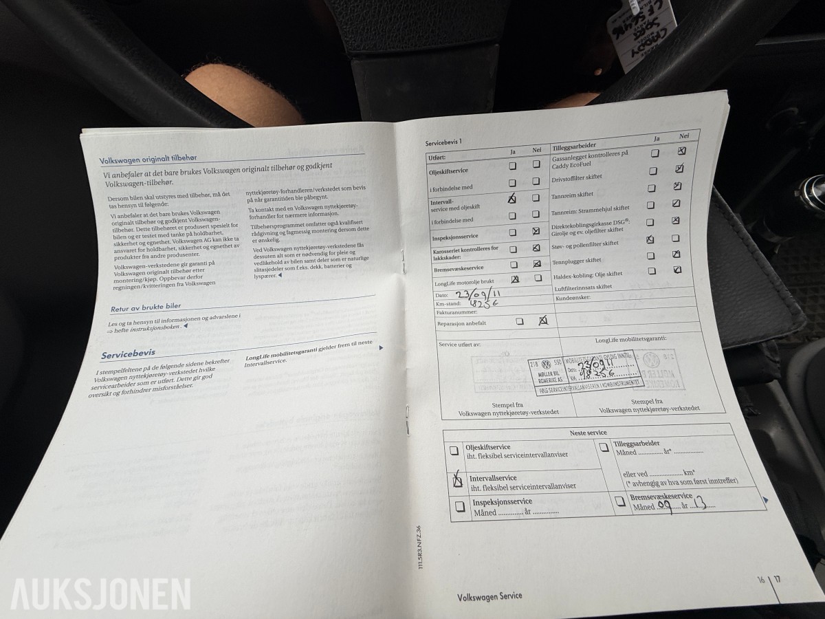 2010 Volkswagen CADDY 1.9-105 D 4MOTION / H.feste / S+V