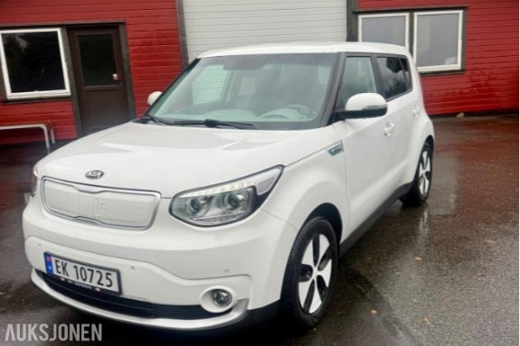 2016 Kia Soul EV – EU-OK – S+V dekk – 2 ladekabler, Ryggekamera, Skinninteriør, S+V dekk, EU OK til 05.2028