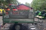 2017 Brenderup 3205SB tilhenger med nettinggrind – 1000 kg