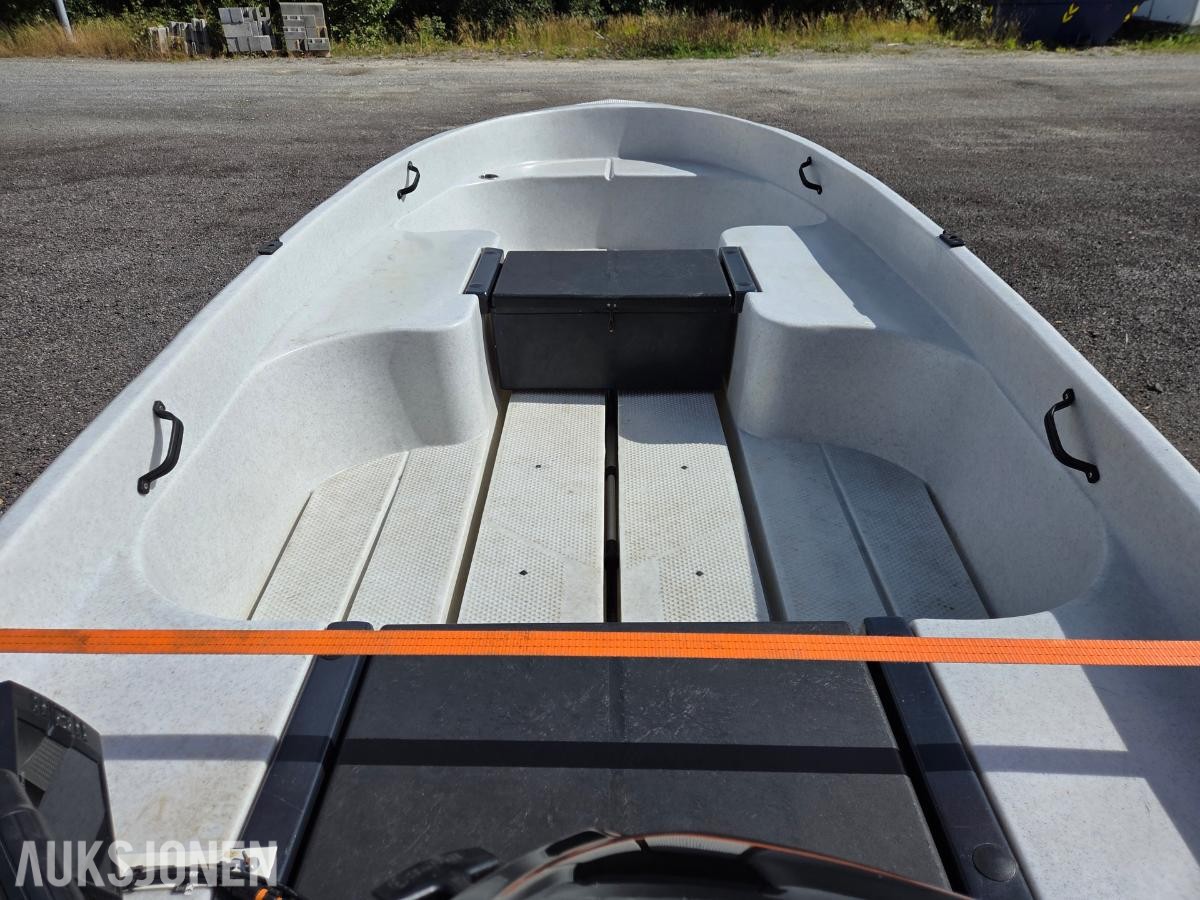 2013 Pioner 15 Med Suzuki 4t 20hk motor og båthenger