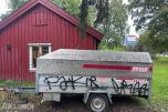 2007 Tysse tilhenger med overbygg, Foma høytrykksspyler og SDMO aggregat