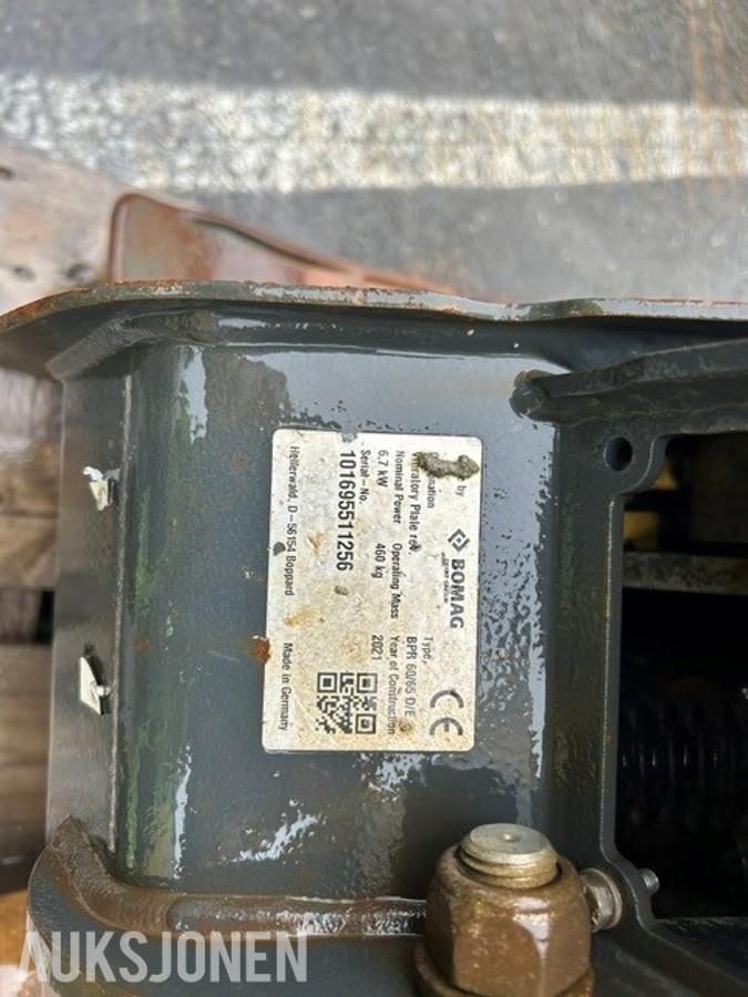 2021 Bomag BPR 60/65 D/E reversibel vibroplate – reparasjonsobjekt