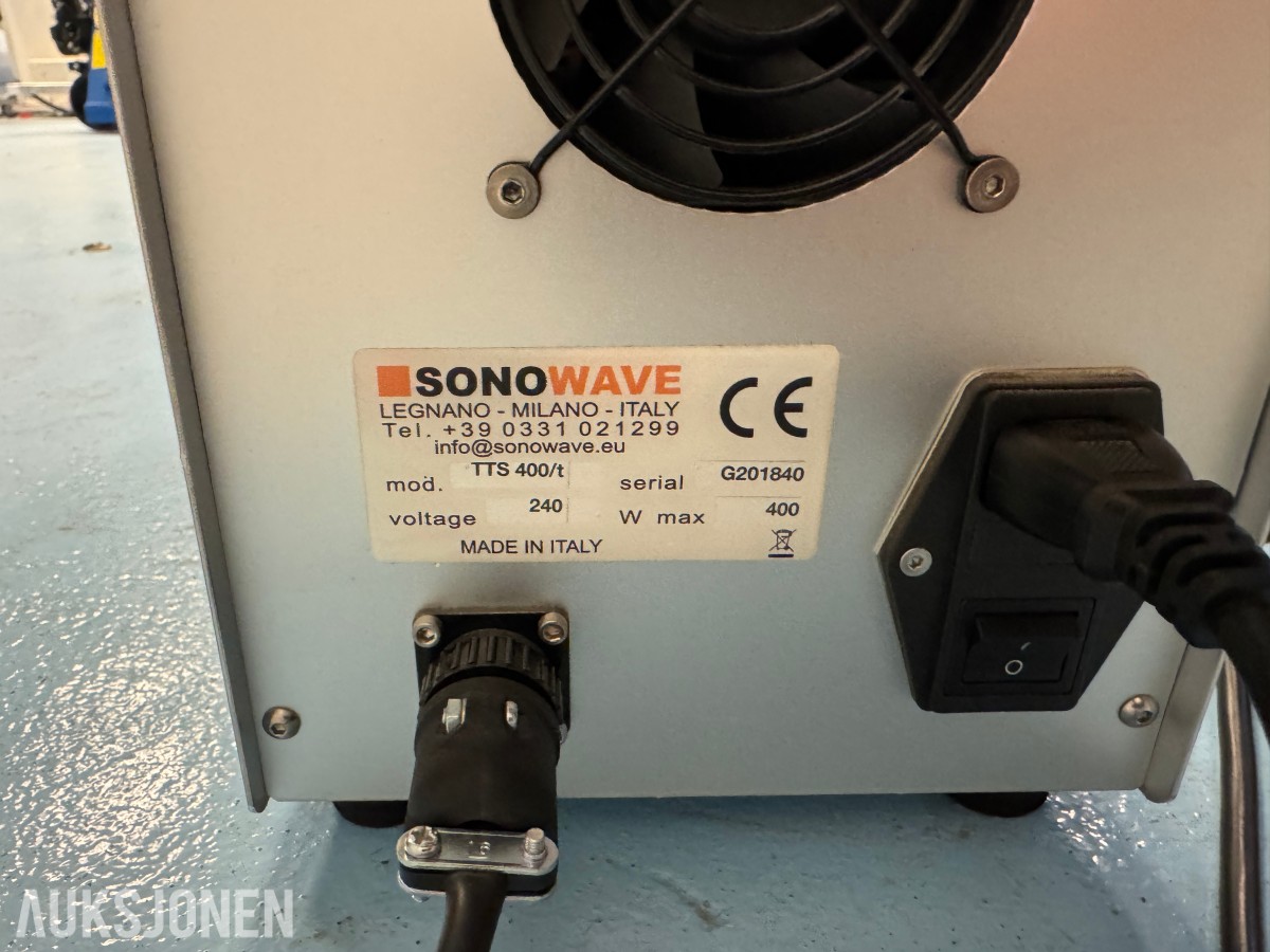 SONOWAVE TTS 400/T ULTRALYDUTSTYR FOR TEKSTIL
