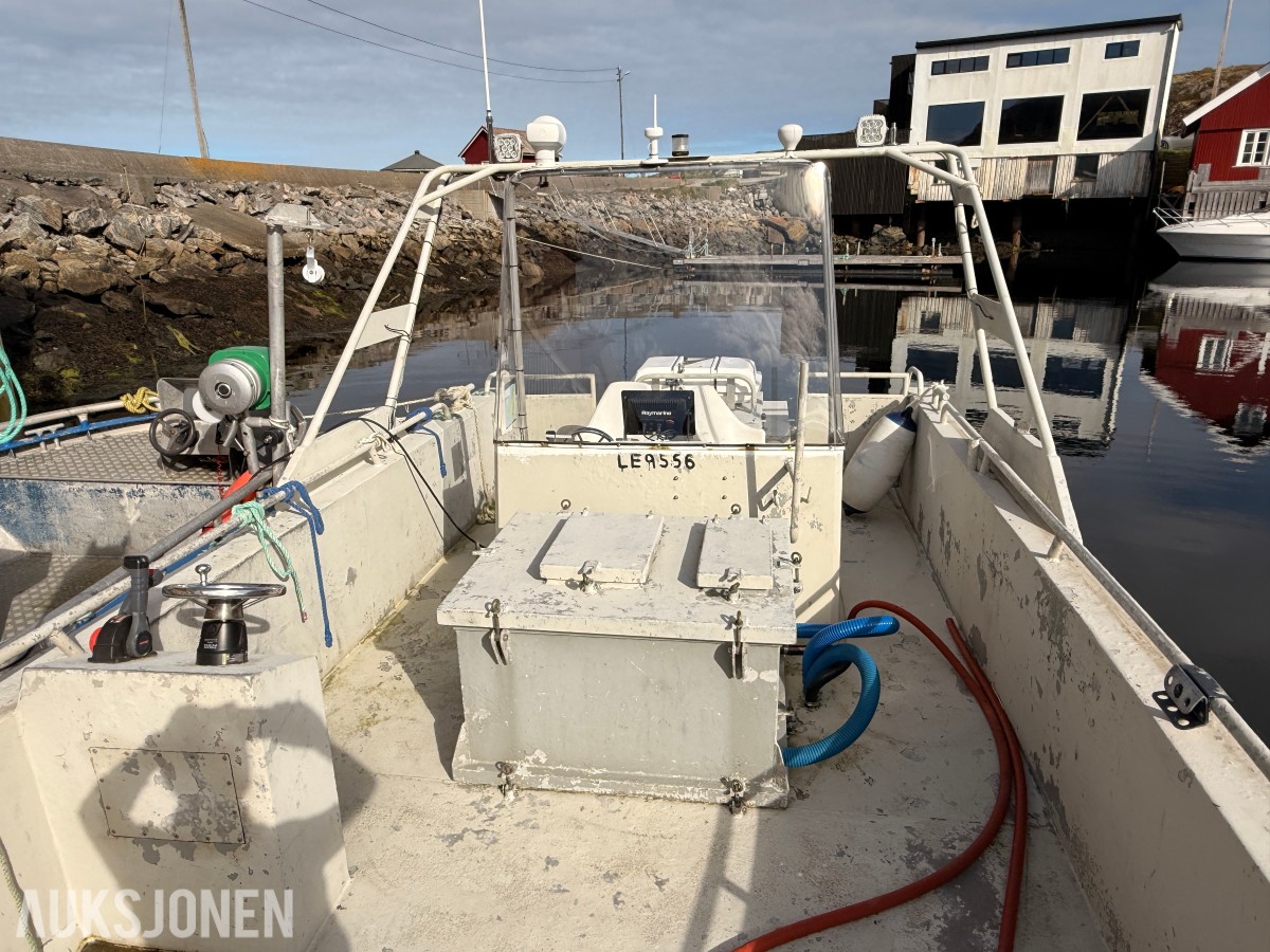 2011 Moen Slipp aluminiumsbåt m/ fiskerettigheter